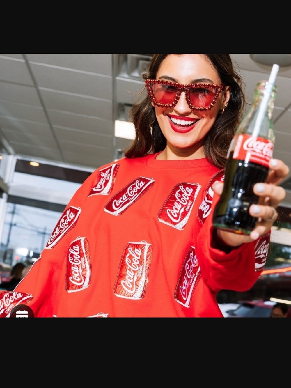 Coca-Cola Red Logo Sweatshirt